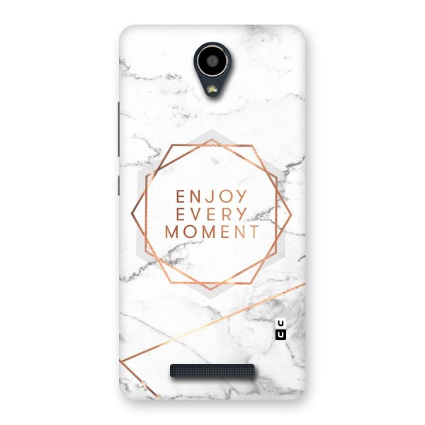 Enjoy Every Moment Back Case for Redmi Note 2
