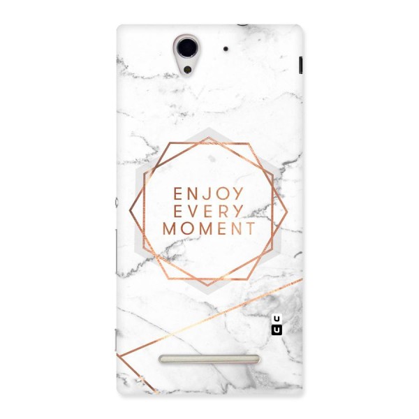 Enjoy Every Moment Back Case for Sony Xperia C3