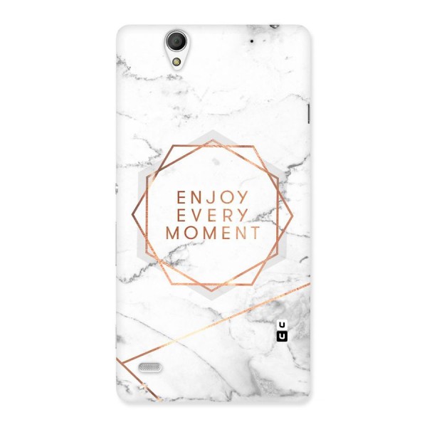 Enjoy Every Moment Back Case for Sony Xperia C4
