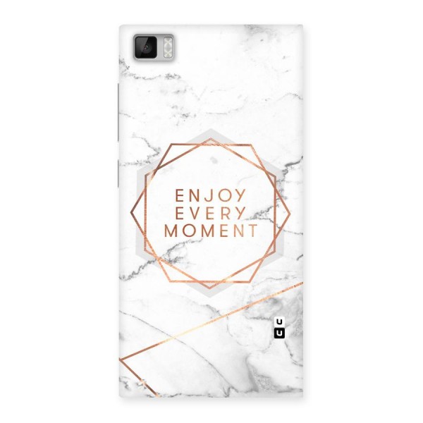 Enjoy Every Moment Back Case for Xiaomi Mi3