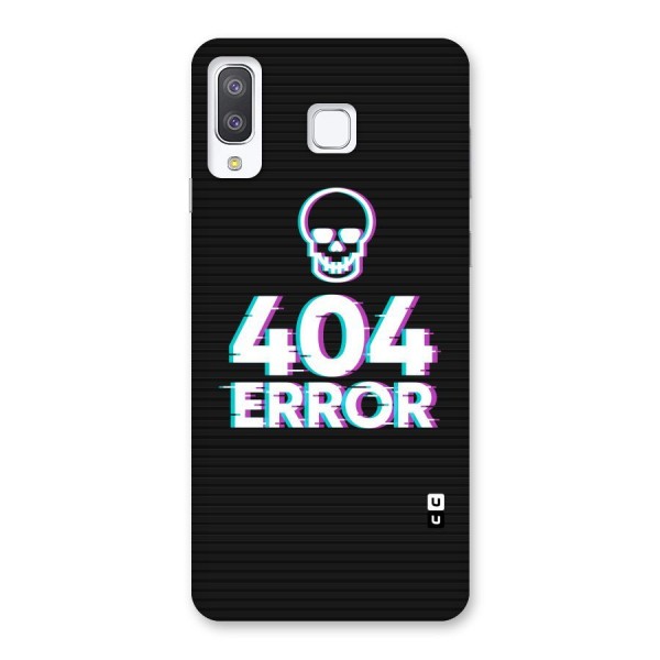 Error 404 Skull Back Case for Galaxy A8 Star