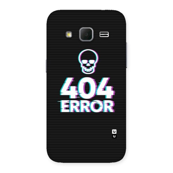 Error 404 Skull Back Case for Galaxy Core Prime