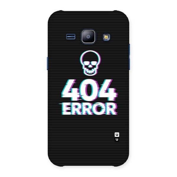 Error 404 Skull Back Case for Galaxy J1