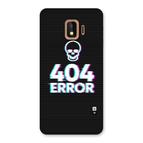 Error 404 Skull Back Case for Galaxy J2 Core