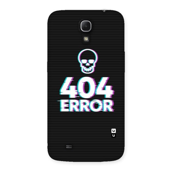 Error 404 Skull Back Case for Galaxy Mega 6.3