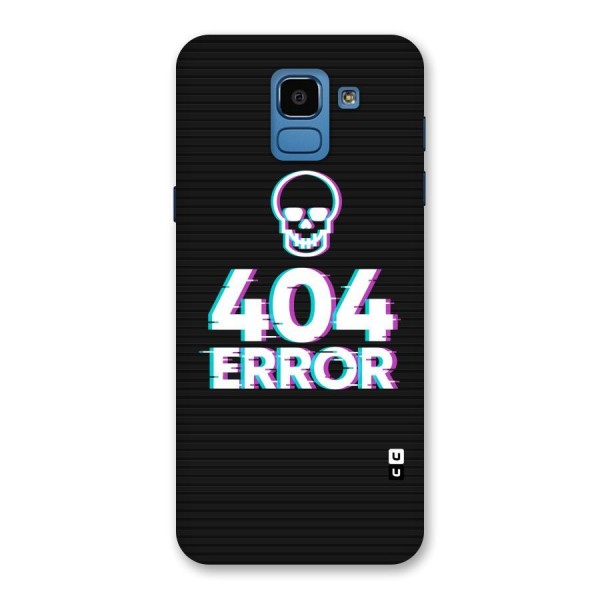 Error 404 Skull Back Case for Galaxy On6