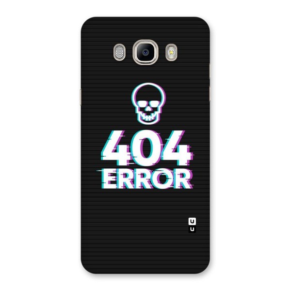 Error 404 Skull Back Case for Galaxy On8