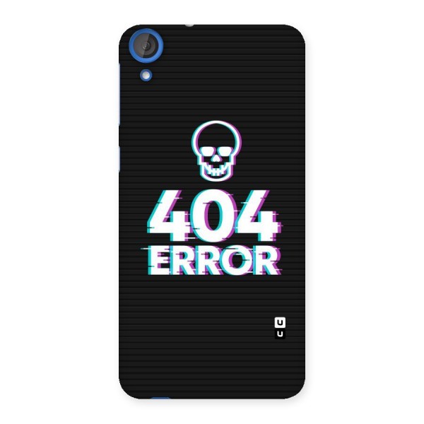 Error 404 Skull Back Case for HTC Desire 820s