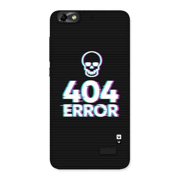 Error 404 Skull Back Case for Honor 4C
