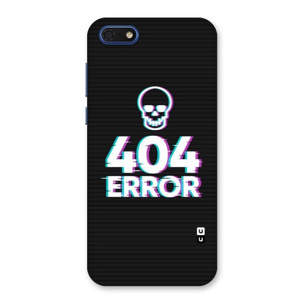 Error 404 Skull Back Case for Honor 7s