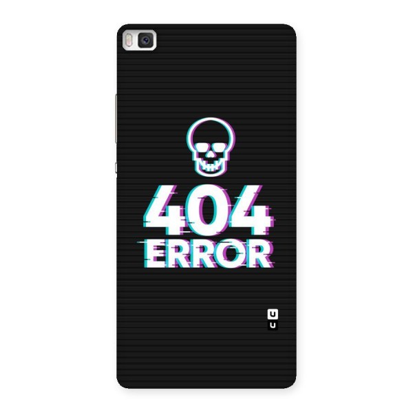 Error 404 Skull Back Case for Huawei P8