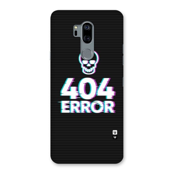 Error 404 Skull Back Case for LG G7