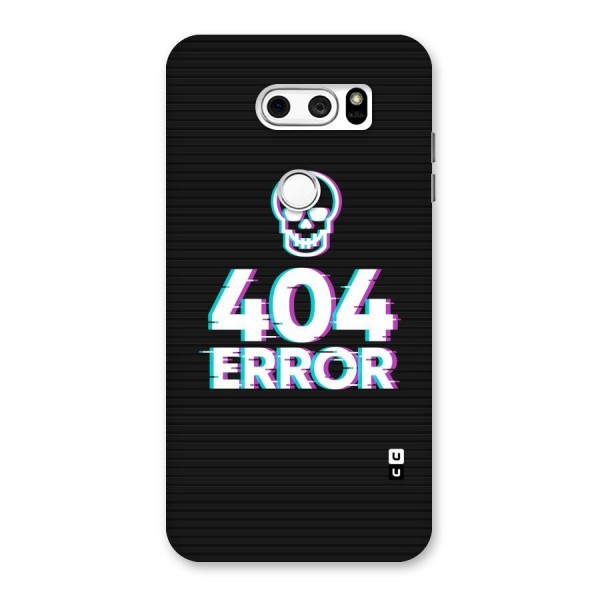 Error 404 Skull Back Case for LG V30
