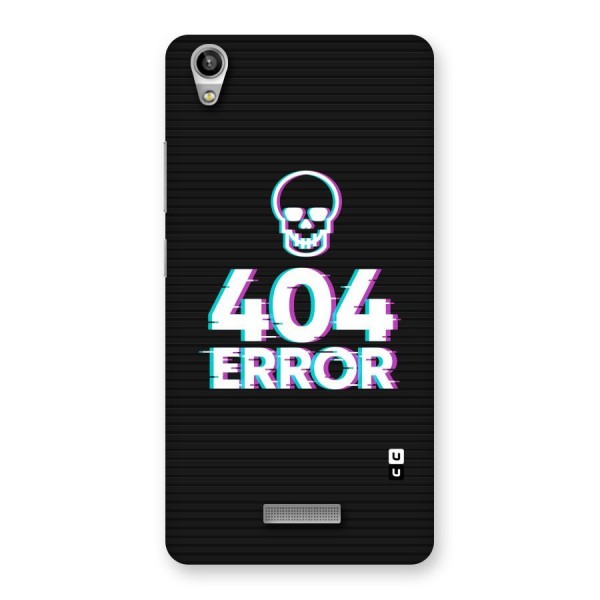 Error 404 Skull Back Case for Lava-Pixel-V1