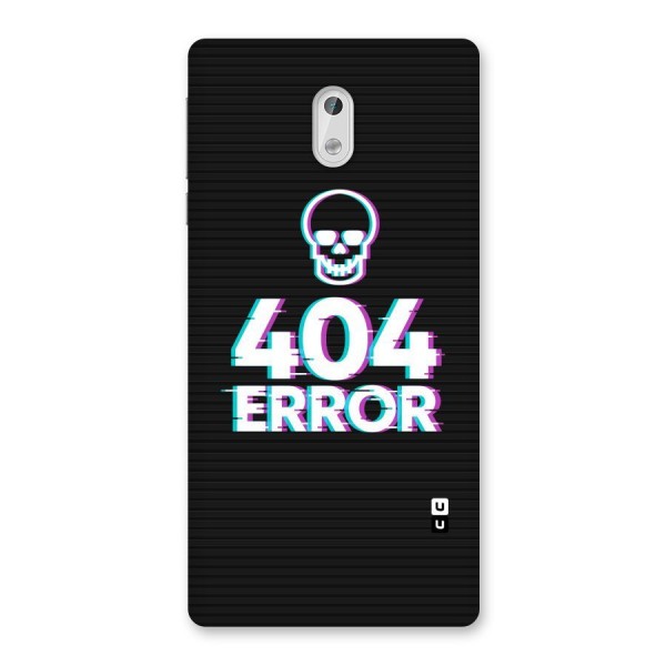 Error 404 Skull Back Case for Nokia 3