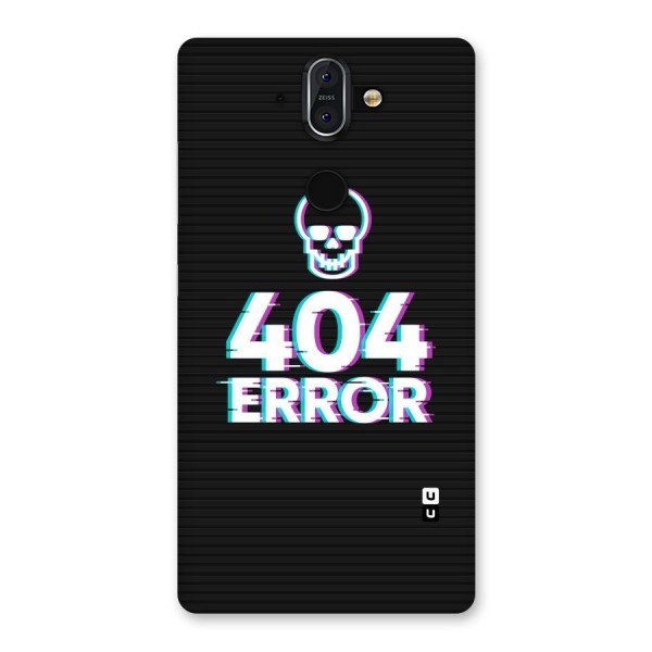 Error 404 Skull Back Case for Nokia 8 Sirocco