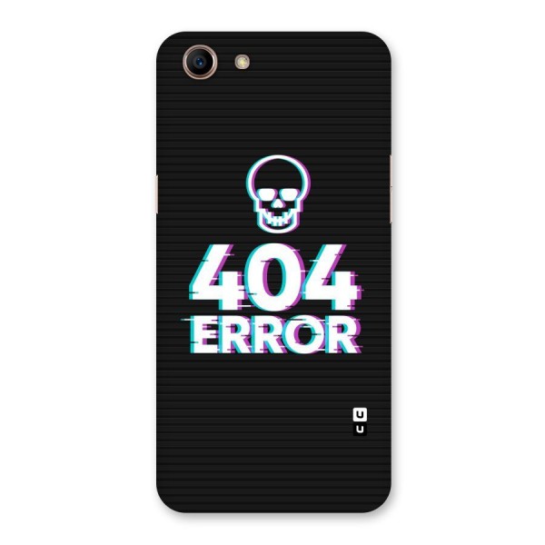 Error 404 Skull Back Case for Oppo A83 (2018)