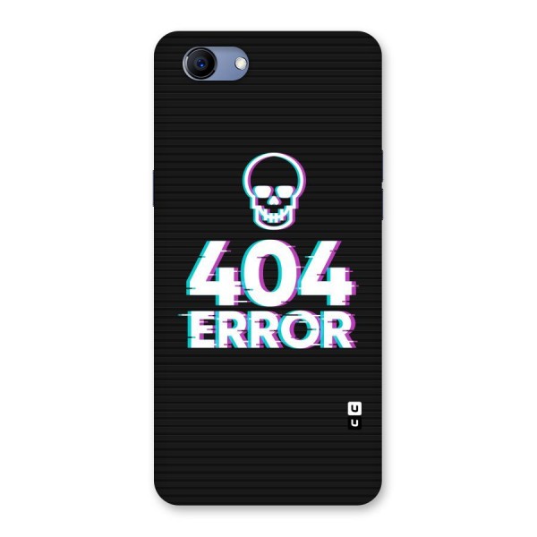 Error 404 Skull Back Case for Oppo Realme 1