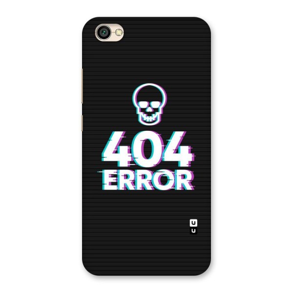 Error 404 Skull Back Case for Redmi Y1 Lite