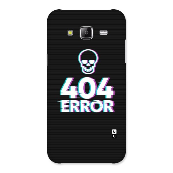 Error 404 Skull Back Case for Samsung Galaxy J5