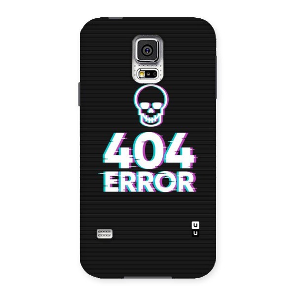 Error 404 Skull Back Case for Samsung Galaxy S5