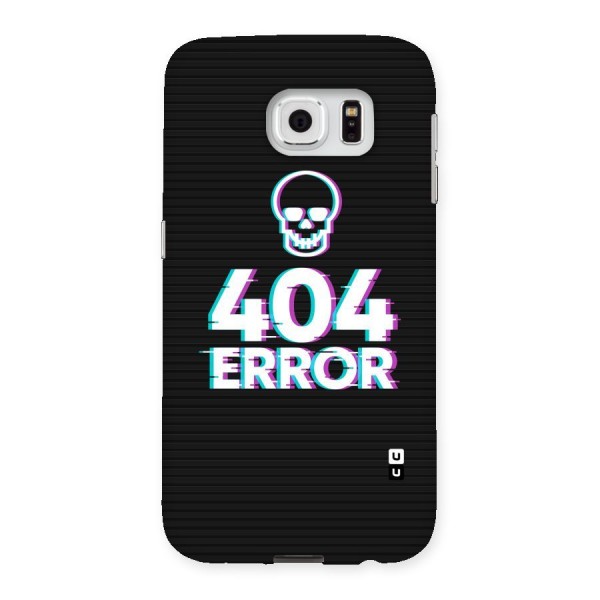 Error 404 Skull Back Case for Samsung Galaxy S6