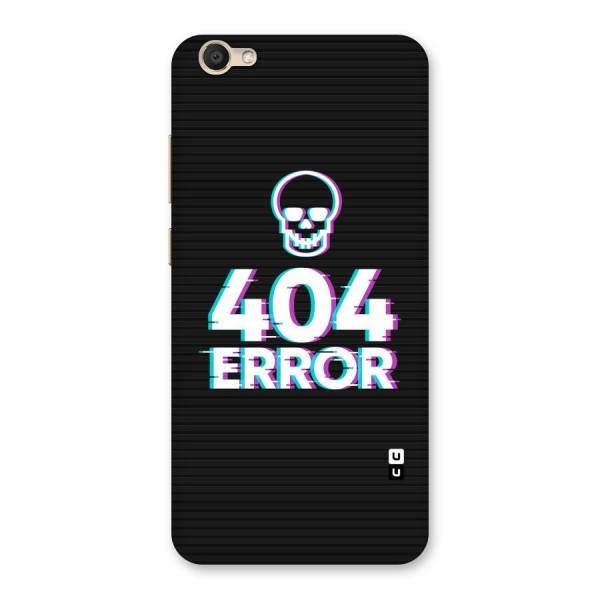 Error 404 Skull Back Case for Vivo V5s