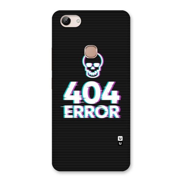 Error 404 Skull Back Case for Vivo Y83