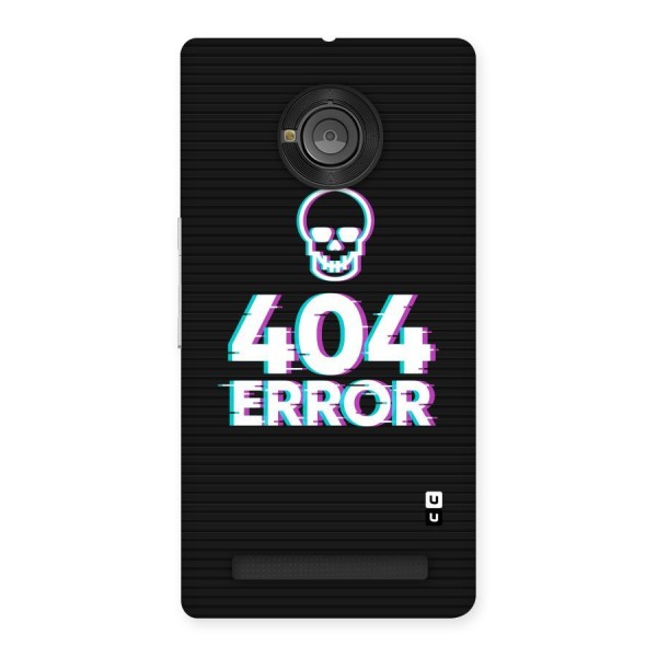 Error 404 Skull Back Case for Yu Yuphoria