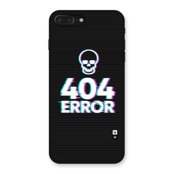 Error 404 Skull Back Case for iPhone 7 Plus