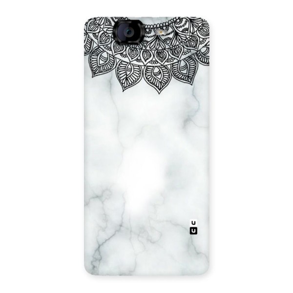 Exotic Marble Pattern Back Case for Canvas Knight A350
