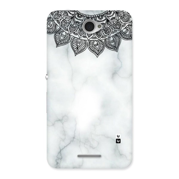 Exotic Marble Pattern Back Case for Sony Xperia E4