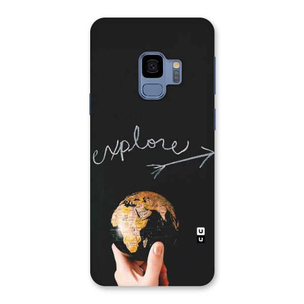 Explore World Back Case for Galaxy S9