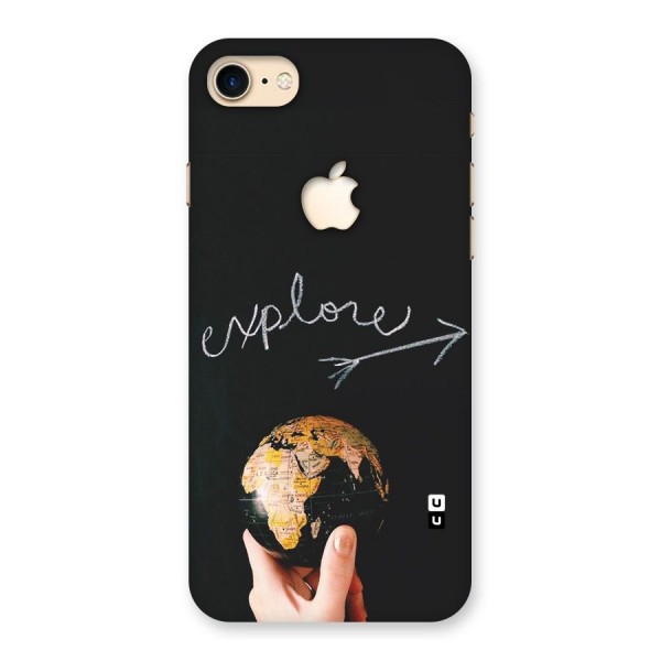 Explore World Back Case for iPhone 7 Apple Cut