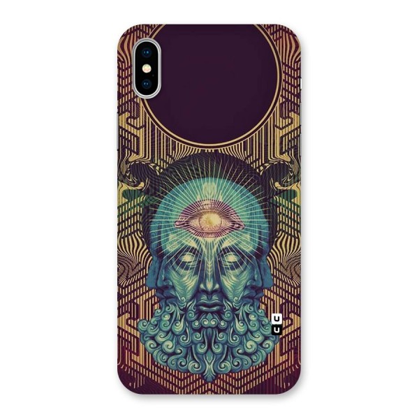 Eye Design Back Case for iPhone XS