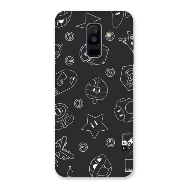 Face Mishchief Back Case for Galaxy A6 Plus