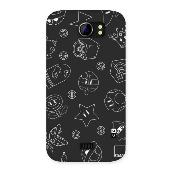 Face Mishchief Back Case for Micromax Canvas 2 A110