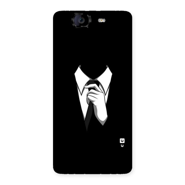 Faceless Gentleman Back Case for Canvas Knight A350