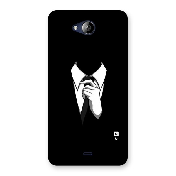 Faceless Gentleman Back Case for Canvas Play Q355
