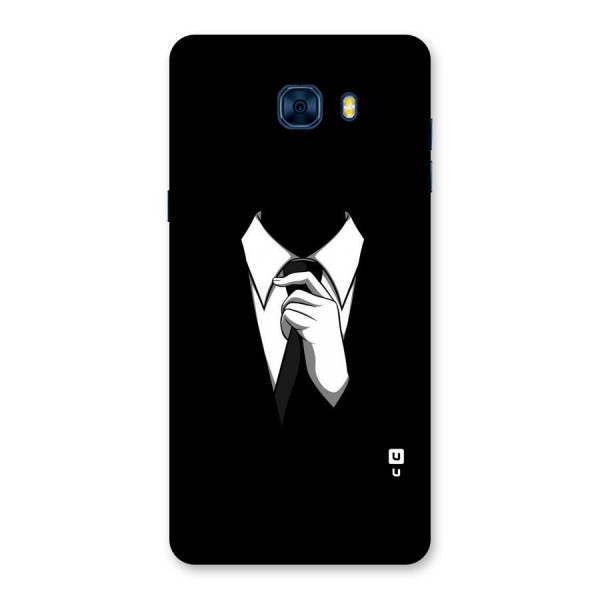Faceless Gentleman Back Case for Galaxy C7 Pro