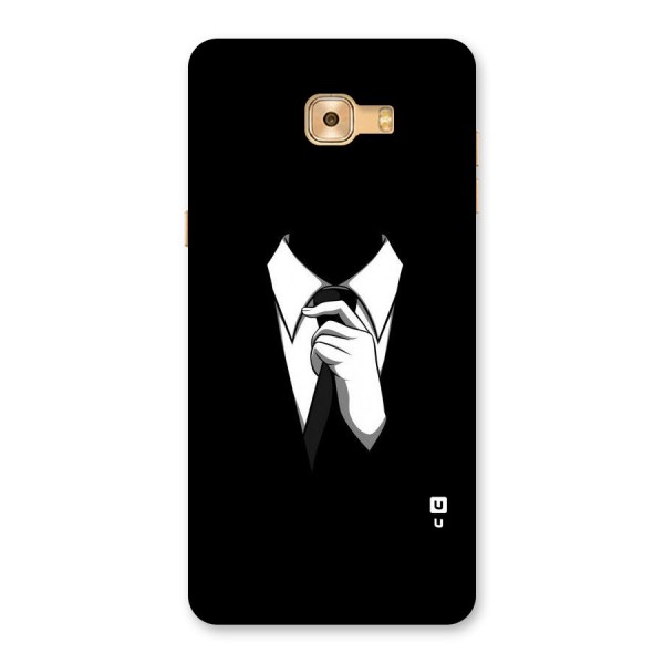 Faceless Gentleman Back Case for Galaxy C9 Pro