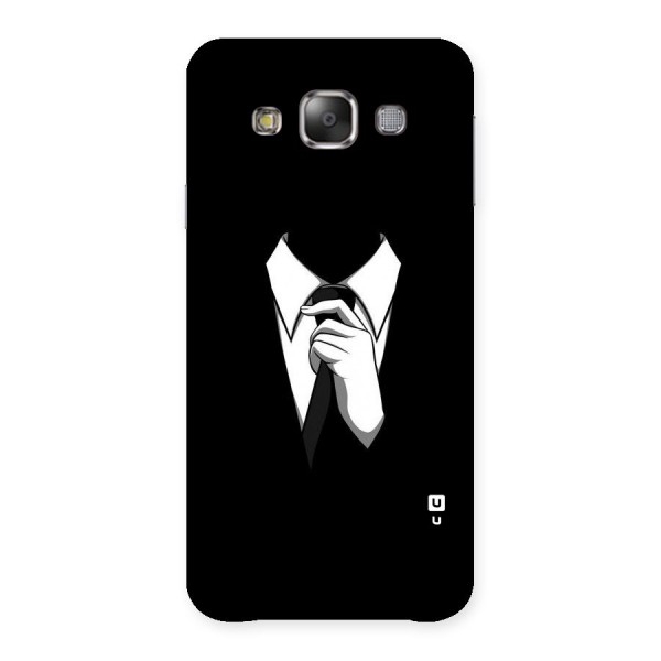 Faceless Gentleman Back Case for Galaxy E7