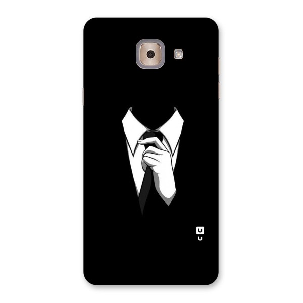 Faceless Gentleman Back Case for Galaxy J7 Max