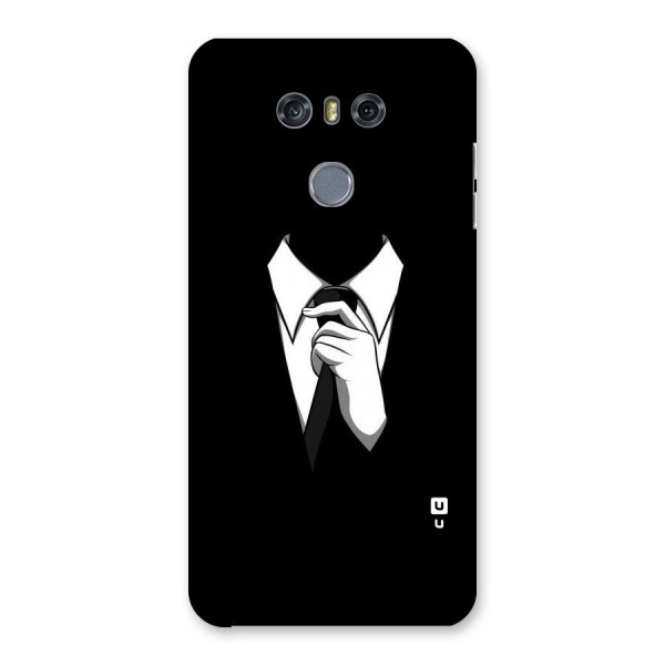 Faceless Gentleman Back Case for LG G6