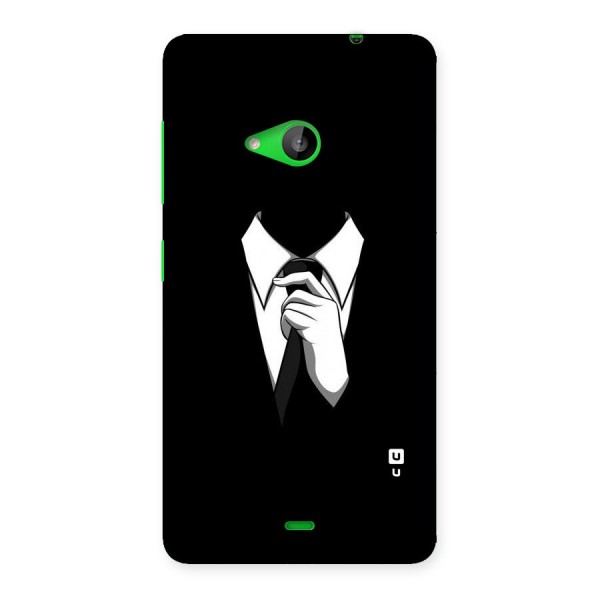 Faceless Gentleman Back Case for Lumia 535