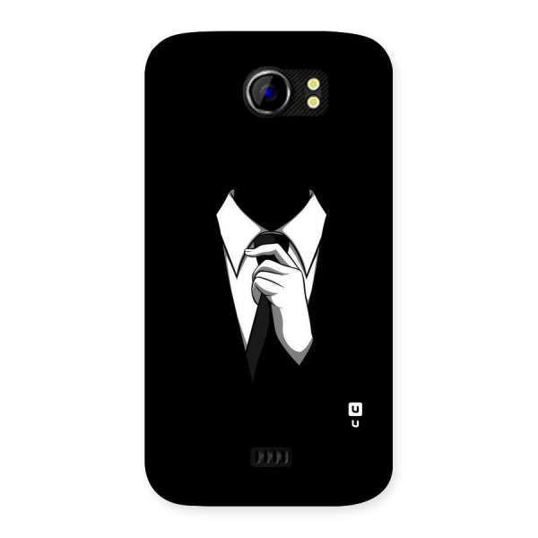 Faceless Gentleman Back Case for Micromax Canvas 2 A110