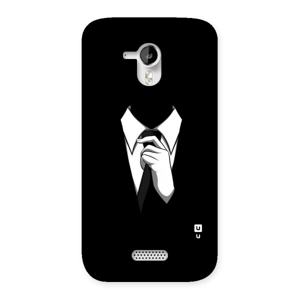 Faceless Gentleman Back Case for Micromax Canvas HD A116