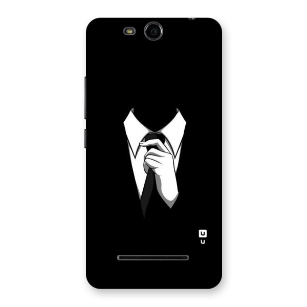 Faceless Gentleman Back Case for Micromax Canvas Juice 3 Q392