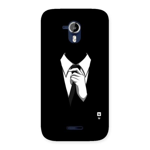 Faceless Gentleman Back Case for Micromax Canvas Magnus A117