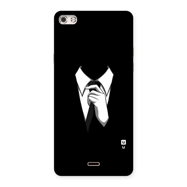 Faceless Gentleman Back Case for Micromax Canvas Silver 5